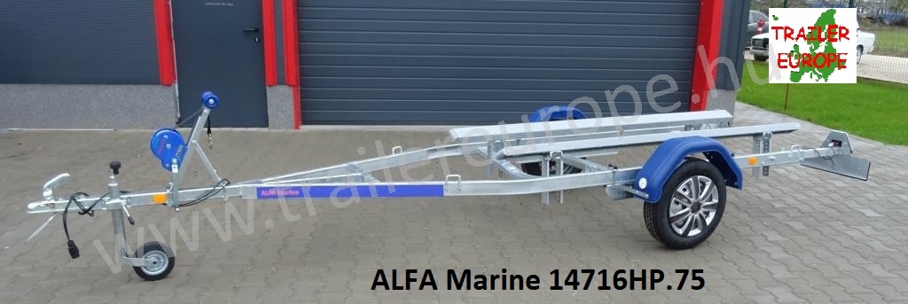 ALFA Marine 14716HP.75 csónakszállitó utánfutó